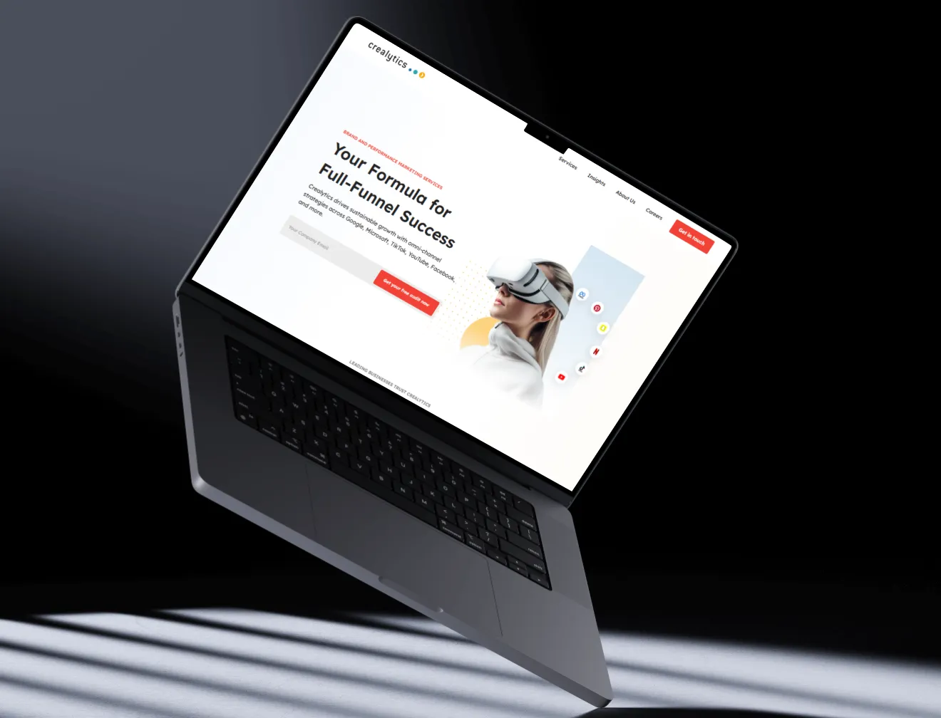 Crealytics Website ReDesign