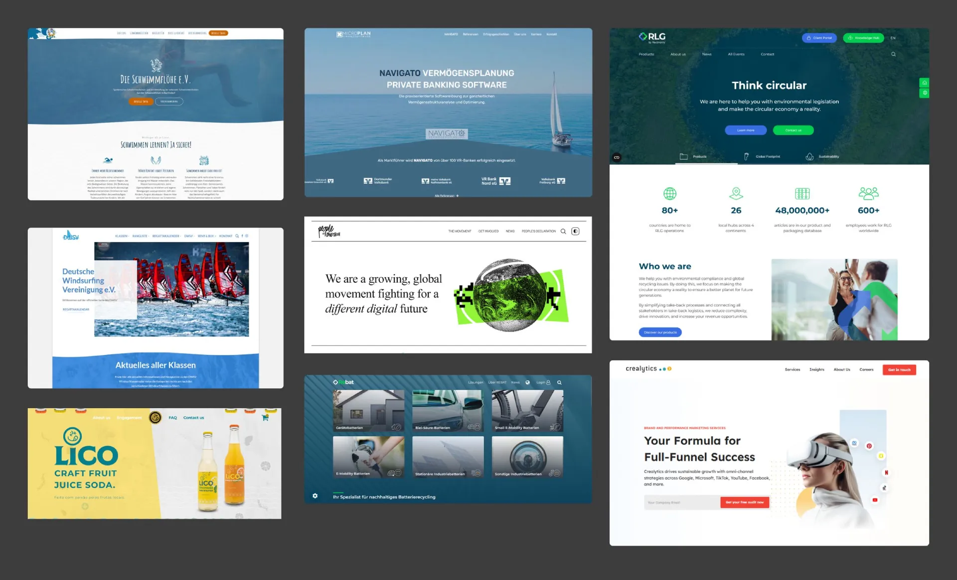 Web Design Showcase